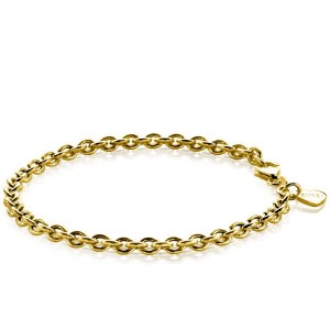 ZINZI ZILVEREN ARMBAND ANKER DOUBLE 4.4MM 19CM - 76323 - ZIA1153G